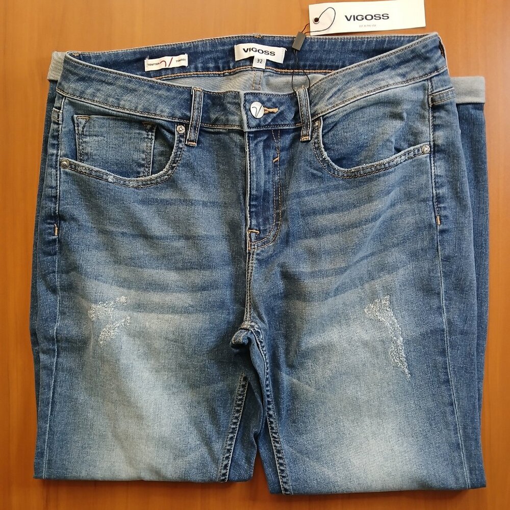 Vigoss Thompson Tomboy Denim Jeans - 32W
